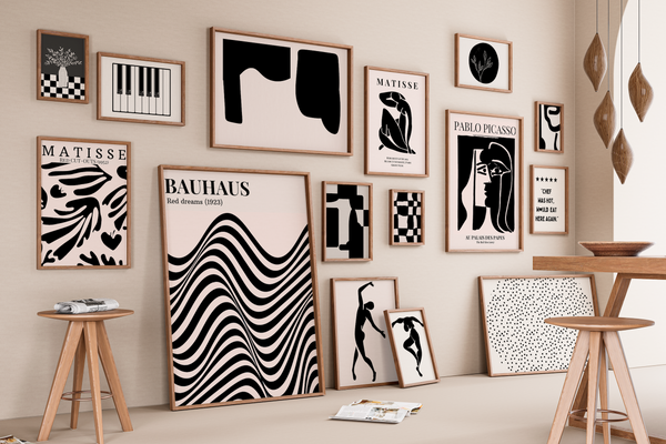 Eclectic Gallery: 500+ Black and White Wall Art Prints