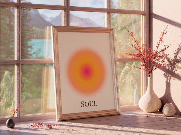 Mind, Body, Soul Trio - Set of 3 Digital Art Prints