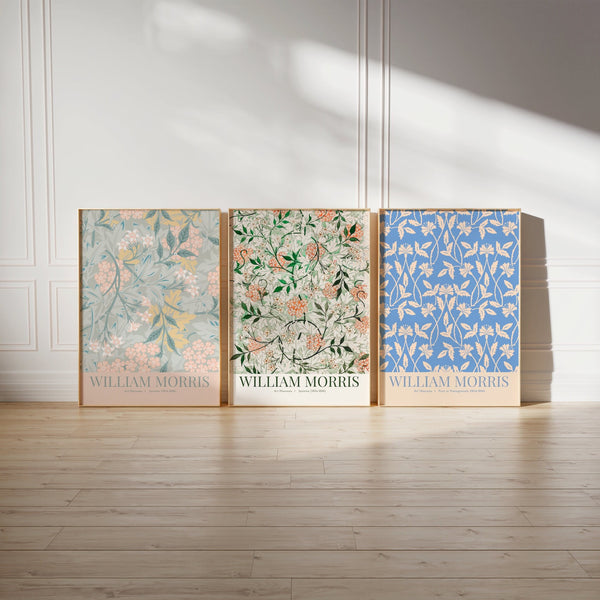 Set of 3 William Morris-inspired Digital Downloads