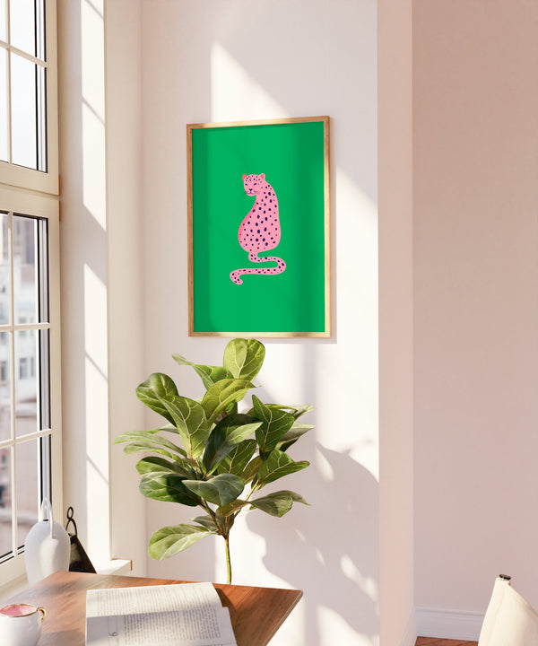 Set of 3 Neon Cheetah Print: Digital Download