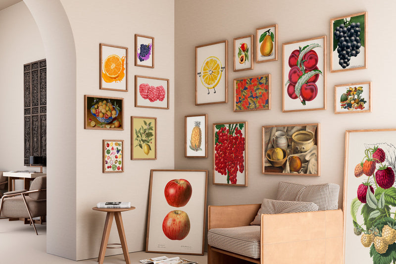 Digital Art Prints, Set of 500+ Fruitful Harmony: Digital Art