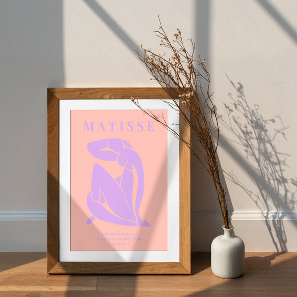 Pastel Art: Set of 3 Matisse-Inspired Digital Downloads