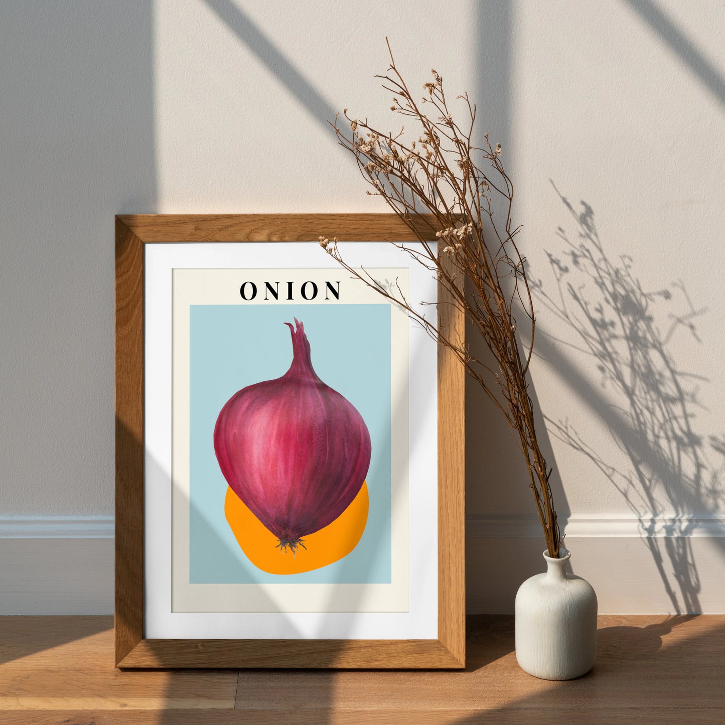 Onion Art: Aesthetic Kitchen Decor - Digital Download