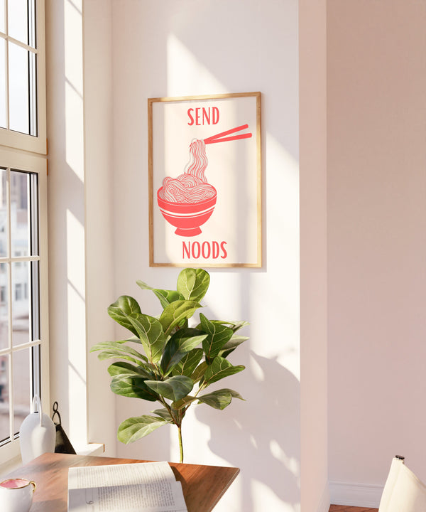 Send Noodles: Playful Aesthetic Digital Download