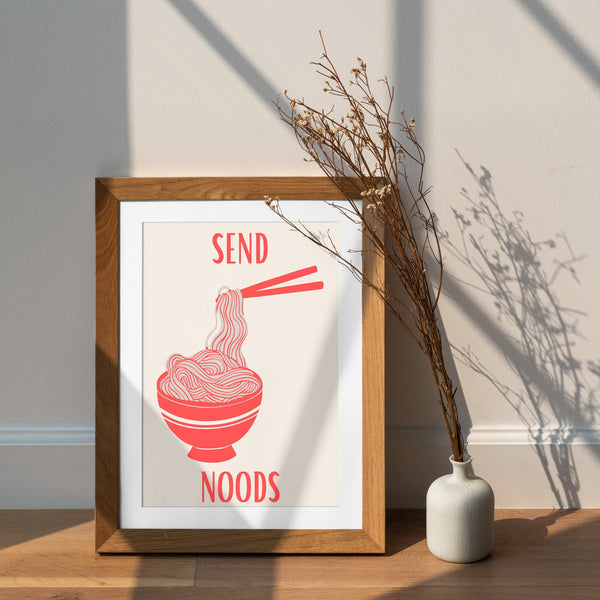 Send Noodles: Playful Aesthetic Digital Download