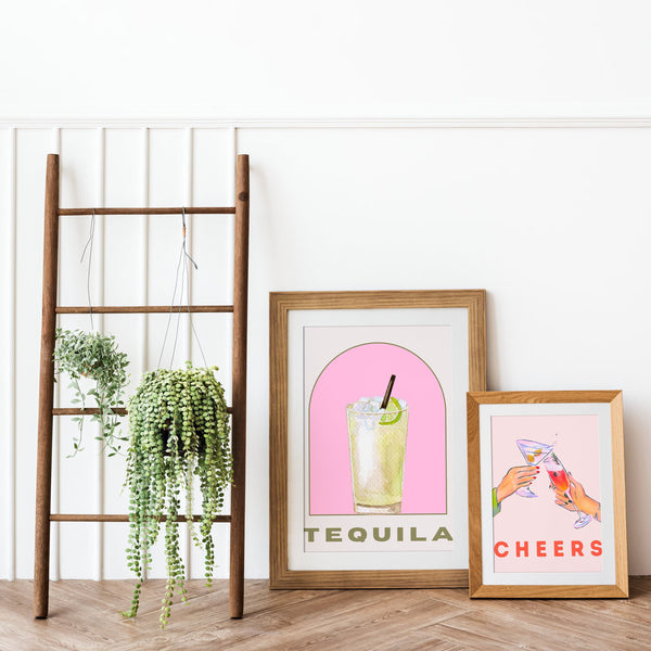 Aesthetic Tequila Art Prints Set: Digital Download