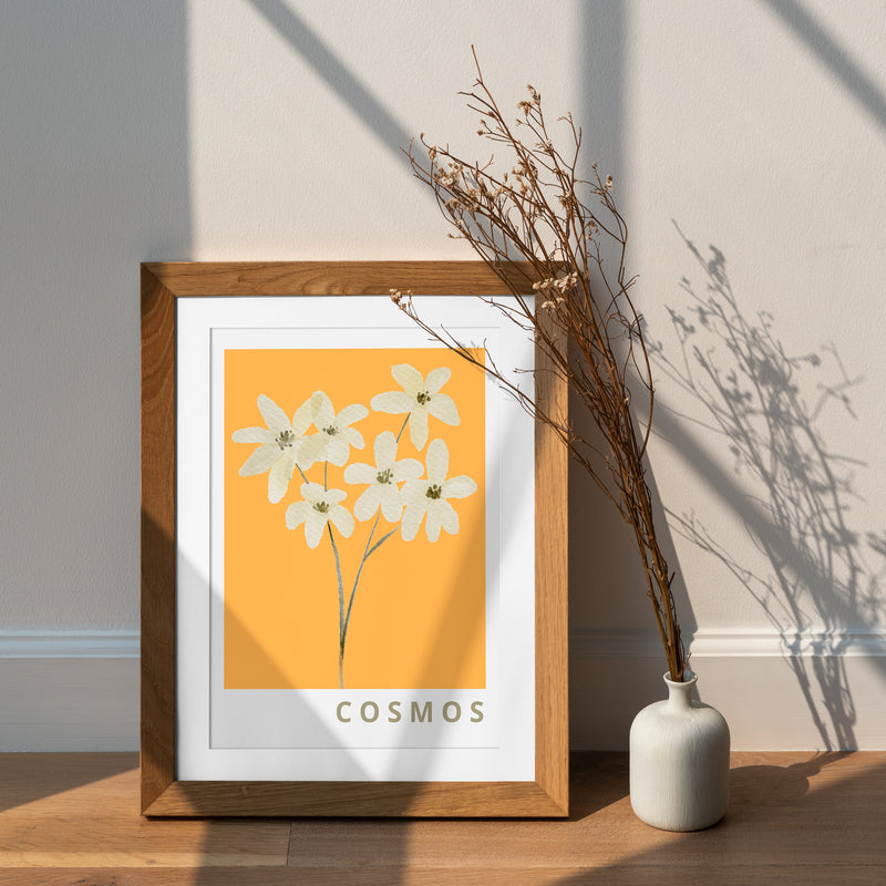 Cosmos Flowers - Set of 2 Digital Downloads