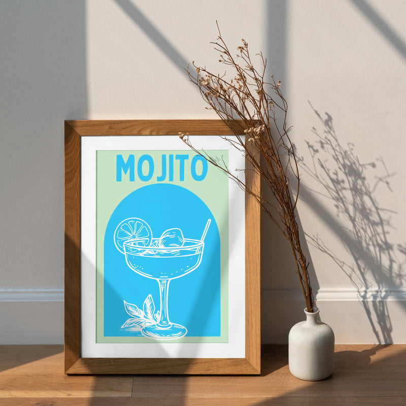 Mojito Botanical Art Print - Digital Download