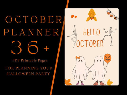 Halloween Planner - Printable & Digital PDF