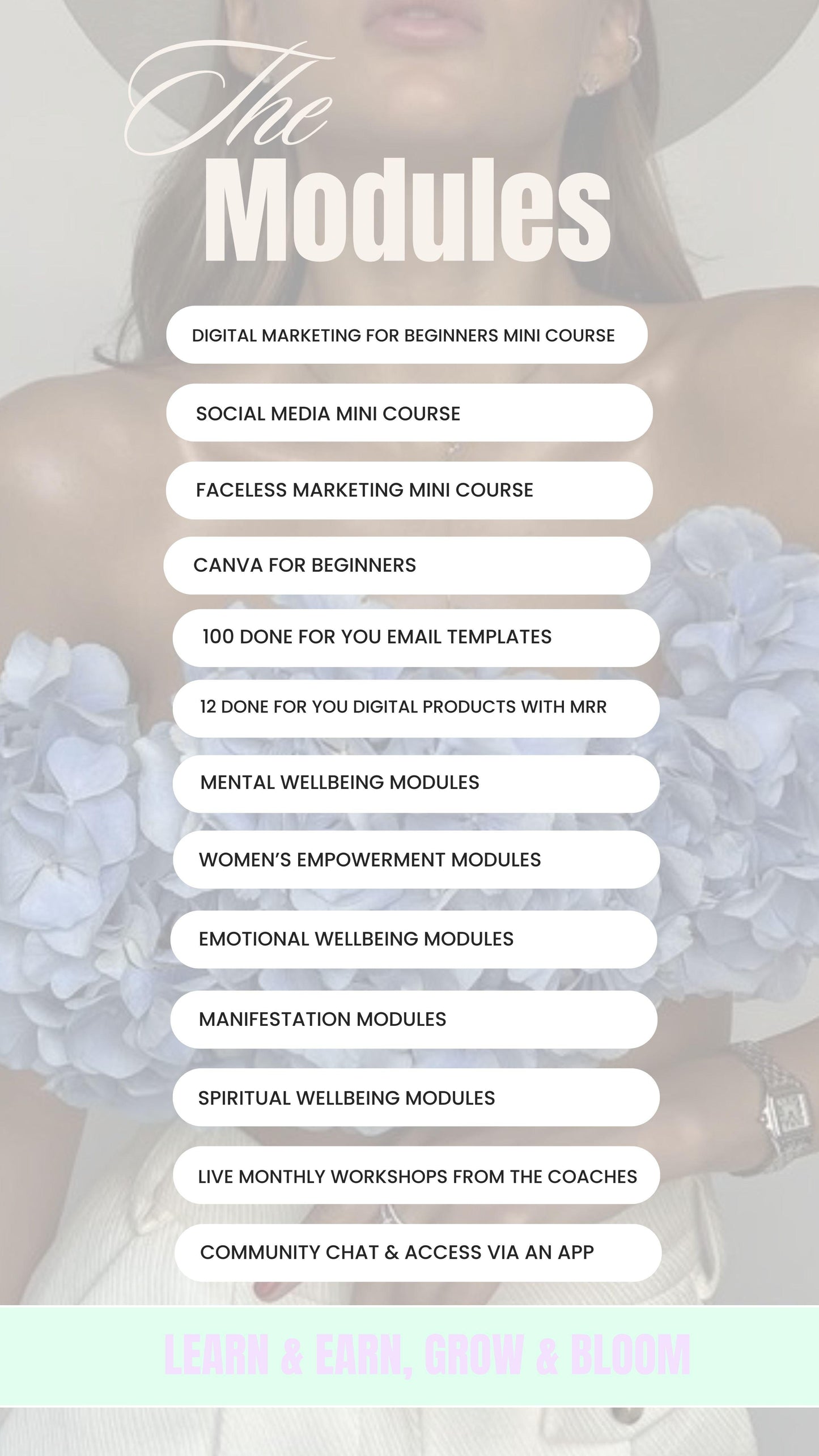 Inner Bloom Course | Digital Marketing Course | Faceless Marketing | Start Your Own Business | Creative Tools | Social Media