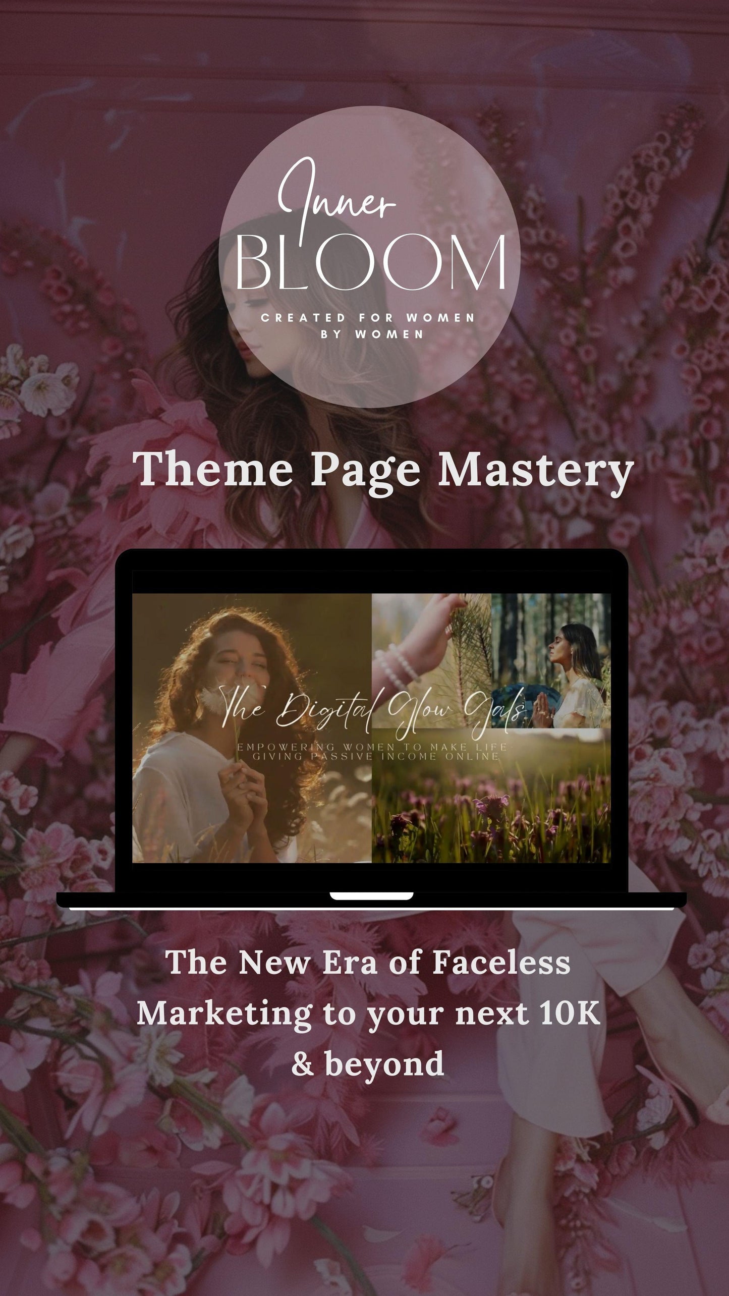 Inner Bloom Course | Digital Marketing Course | Faceless Marketing | Start Your Own Business | Creative Tools | Social Media