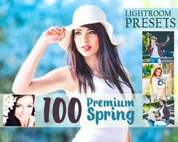 100 Premium Spring Lightroom Preset